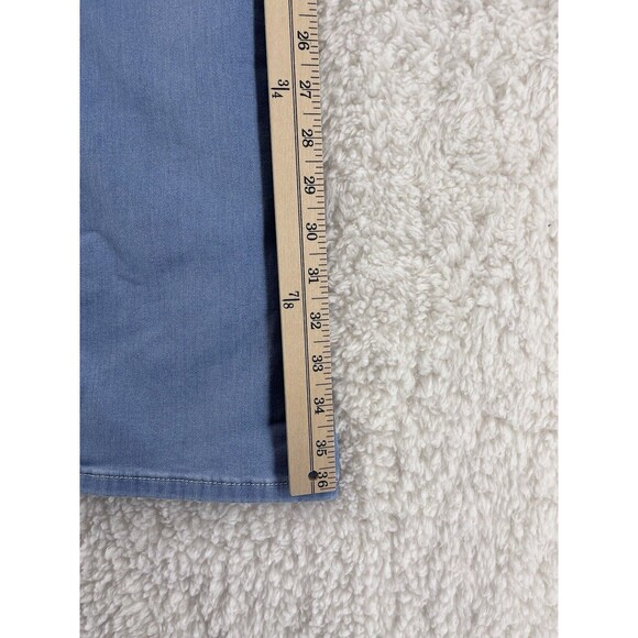 We The Free Pants Women's Size XS Blue In My Feelings Cropped Slim Flare Boho - Picture 8 of 11